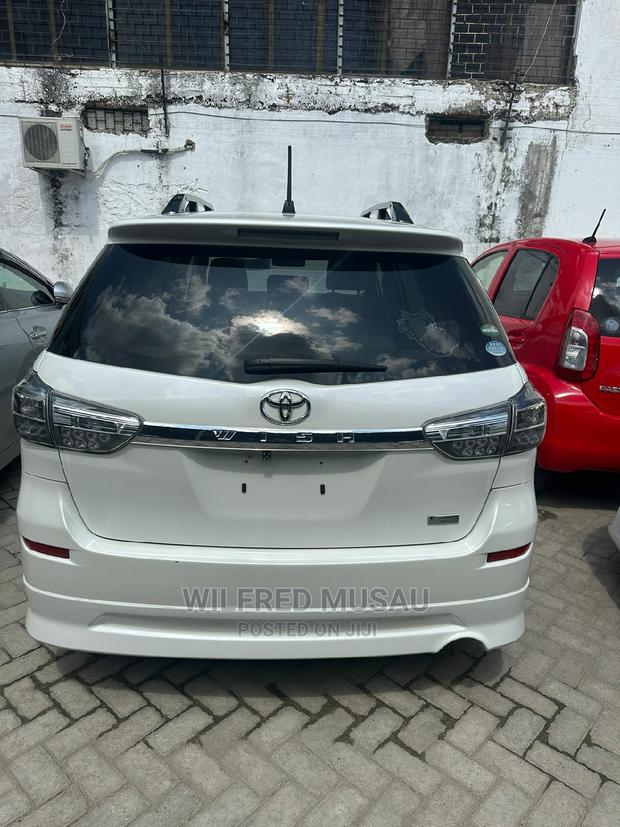 White 2016 Toyota Wish 4-Door Sedan Available