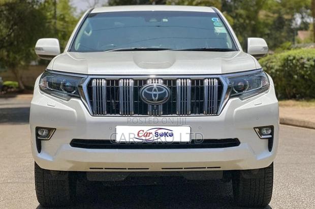 2018 Toyota Land Cruiser Prado in White - Capable and Stylish SUV for Off-Roading