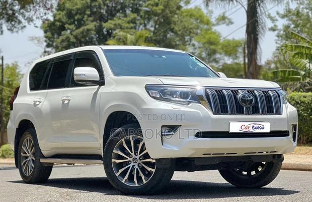 2018 Toyota Land Cruiser Prado in White - Capable and Stylish SUV for Off-Roading