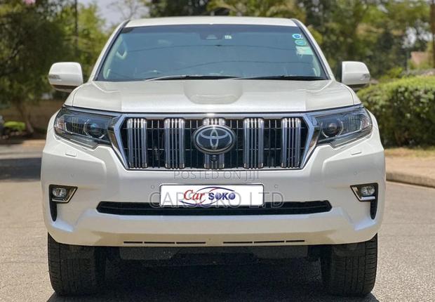 2018 Toyota Land Cruiser Prado in White - Capable and Stylish SUV for Off-Roading