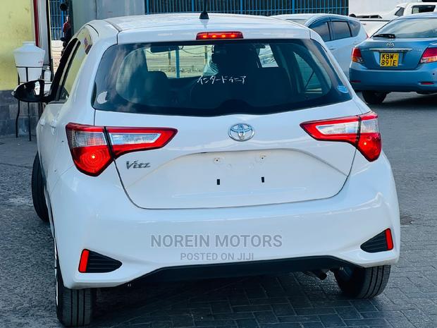 2018 Toyota Vitz - Premium White Compact Car for Daily Commute