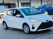2018 Toyota Vitz - Premium White Compact Car for Daily Commute for sale