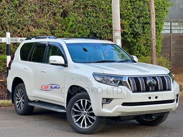 2017 White Toyota Land Cruiser Prado 2.8 - Rugged and Reliable, Perfect for Adventure