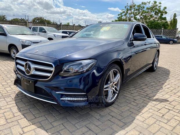 Mercedes-Benz E200 2017 Blue: Luxury Sedan for Sale