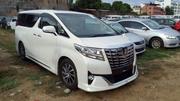 2017 Toyota Alphard Off-White: Luxury and Style for sale