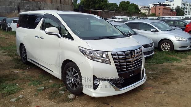 2017 Toyota Alphard Off-White: Luxury and Style
