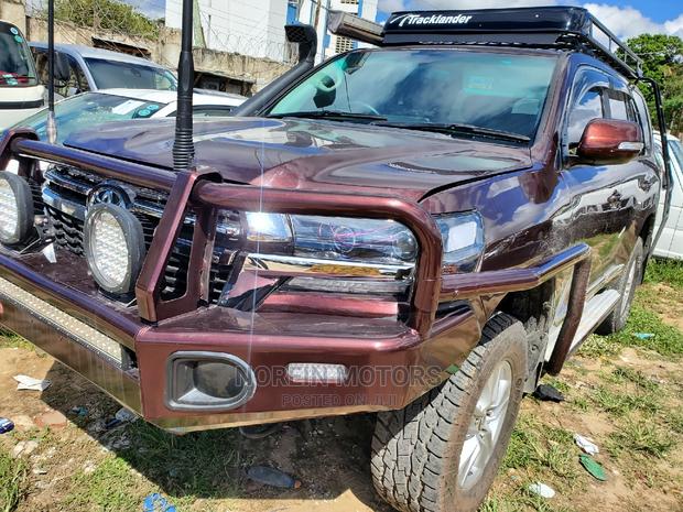 Used 2016 Toyota Land Cruiser Burgundy - Exceptional Off-Road Vehicle
