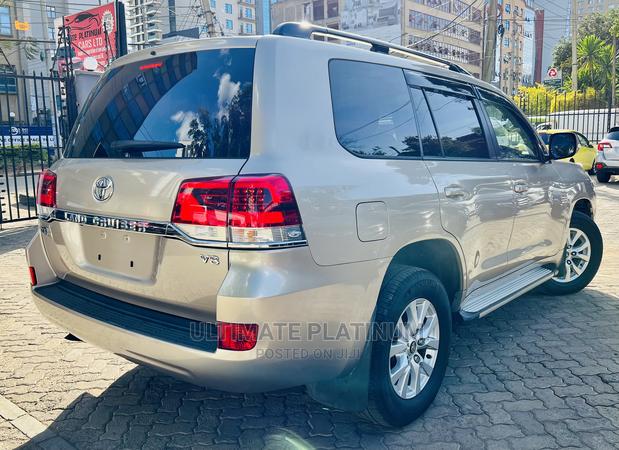 2017 Gold Toyota Land Cruiser 4.6 V8 ZX - Powerful and Stylish SUV