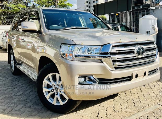 2017 Gold Toyota Land Cruiser 4.6 V8 ZX - Powerful and Stylish SUV