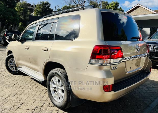 2017 Gold Toyota Land Cruiser 4.6 V8 ZX - Powerful and Stylish SUV