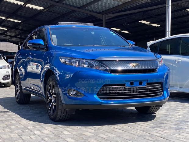 Blue Toyota Harrier 2016: Powerful & Comfortable Crossover