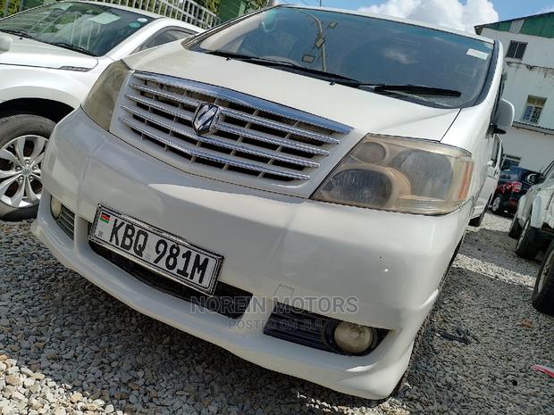 2012 Beige Toyota Alphard Executive Sedan on Offer