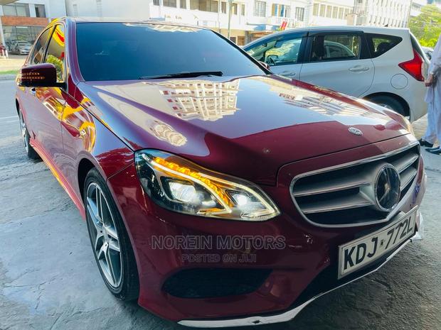 2015 Mercedes-Benz E250 Red: Sophisticated Sedan for You