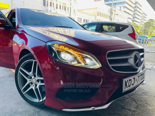 2015 Mercedes-Benz E250 Red: Sophisticated Sedan for You