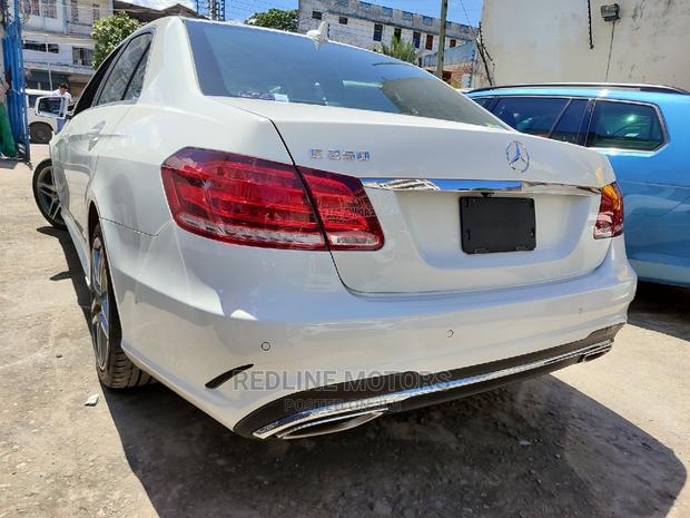 2016 Mercedes-Benz E250 White: Sleek Sedan with Power and Elegance