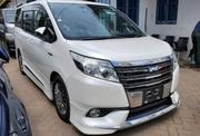 White 7 Seater Toyota Noah 1.8 FWD Hybrid 2016 for sale