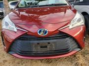Red 2016 Toyota Vitz: Compact Sedan with Style for sale