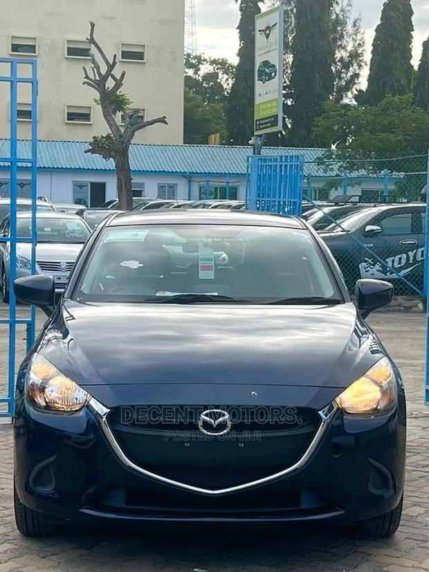 2017 Mazda Demio Blue - Economical, Comfortable, and Attractive Hatchback