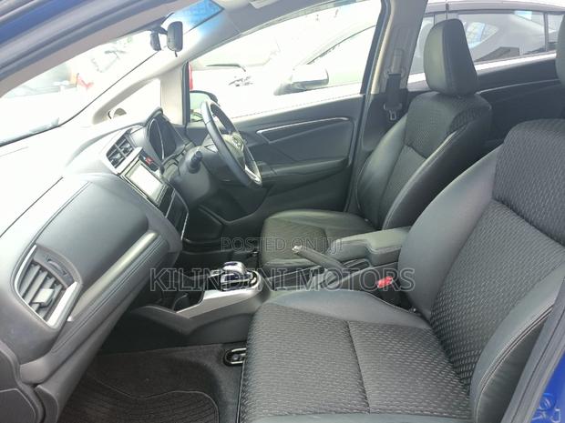 Used 2017 Honda Fit Blue - Affordable Price