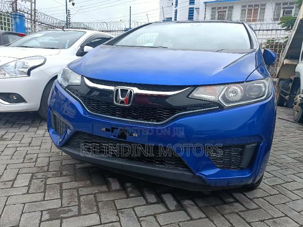 Used 2017 Honda Fit Blue - Affordable Price