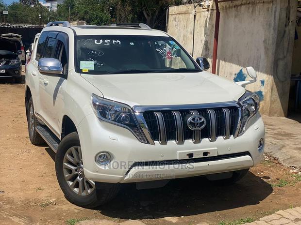 2016 Toyota Land Cruiser Prado Off-white SUV for Sale