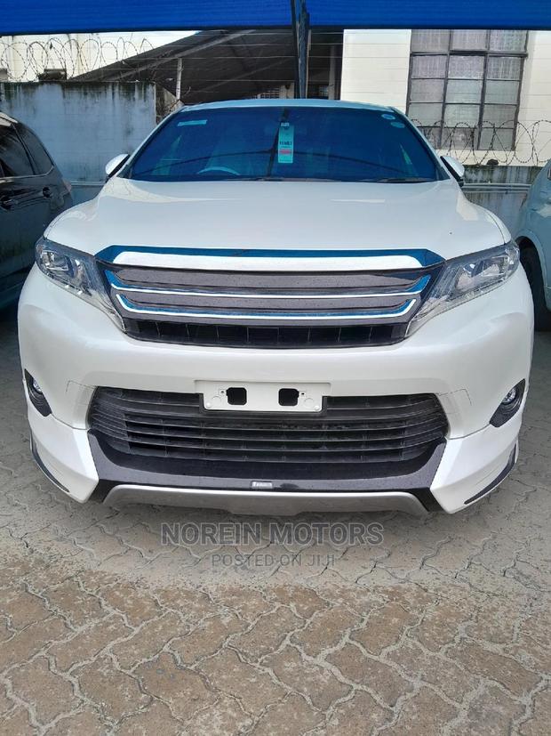 White 2016 Toyota Harrier: High-End SUV Available