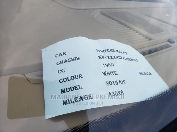 Porsche Macan 2015 White