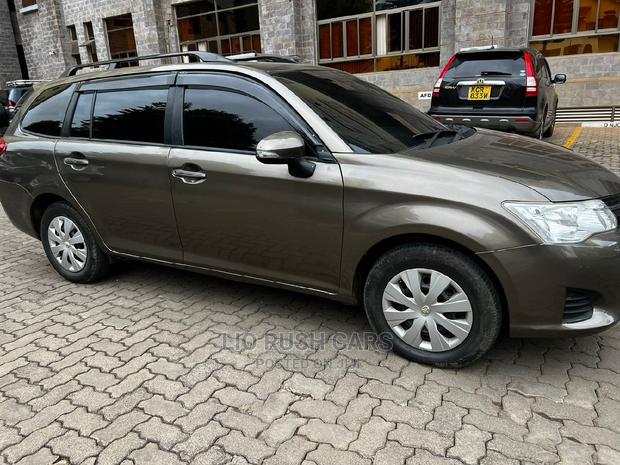 Pre-owned 2014 Toyota Corolla Fielder in Gray - For Sale