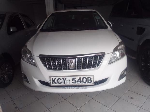 White Toyota Premio 2012 - Quality and Style in One Package