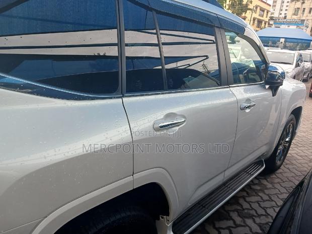 New 2022 Toyota Land Cruiser Prado in Stunning White: Experience the Thrill