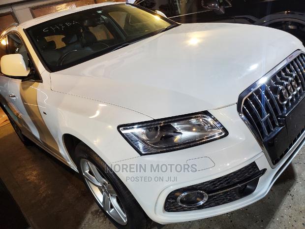 Late-model Audi Q5 2016 in immaculate white condition