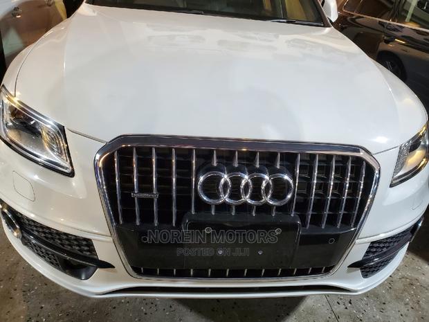 Late-model Audi Q5 2016 in immaculate white condition
