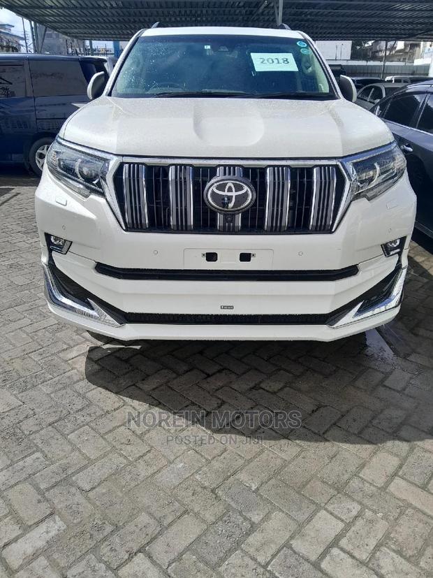 2018 Toyota Prado Land Cruiser in White: Power, Style, and Reliability