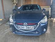2014 Mazda Demio in Blue: Reliable and Efficient Vehicle for sale