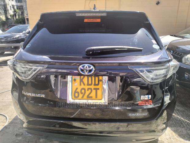 2014 Toyota Harrier 4WD Blue 2.5 Hybrid