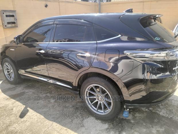 2014 Toyota Harrier 4WD Blue 2.5 Hybrid