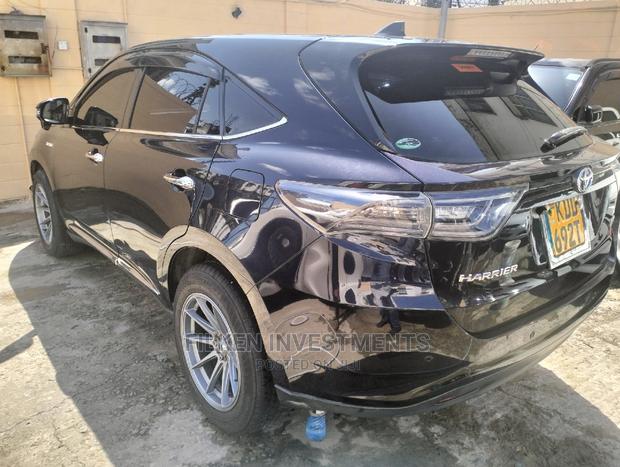 2014 Toyota Harrier 4WD Blue 2.5 Hybrid