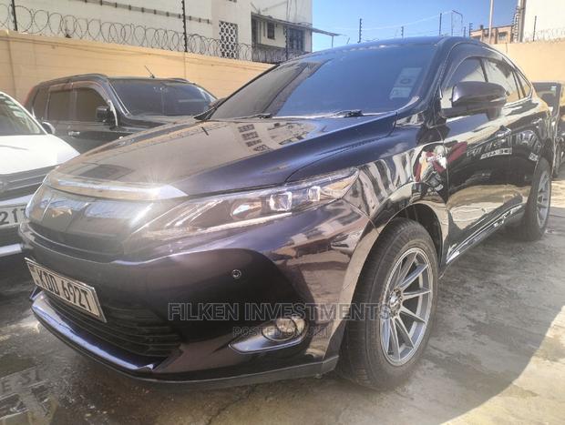 2014 Toyota Harrier 4WD Blue 2.5 Hybrid