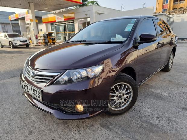 2012 Toyota Allion Red: Luxury Sedan with Style and Comfort