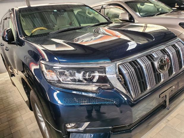 2019 Toyota Land Cruiser Prado Blue - Stylish Off-Road SUV