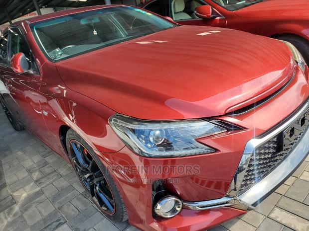 2016 Red Toyota Mark X - Premium Sedan Available