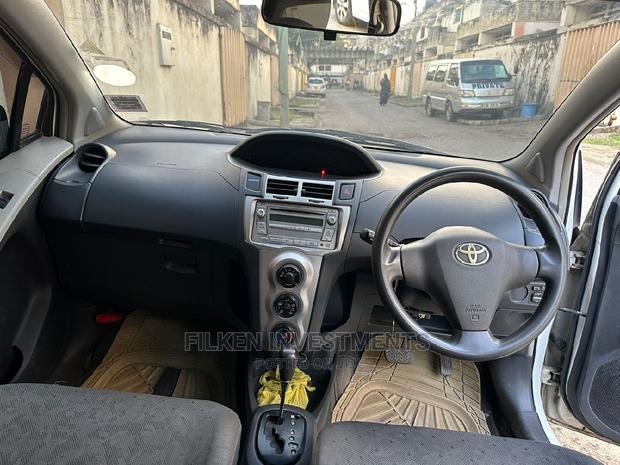 Toyota Vitz 1.3 FWD 5dr 2009 in White - Modern compact car with great fuel efficiency and comfort