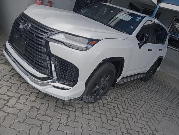White 2017 Lexus LX: Powerful and Stylish SUV