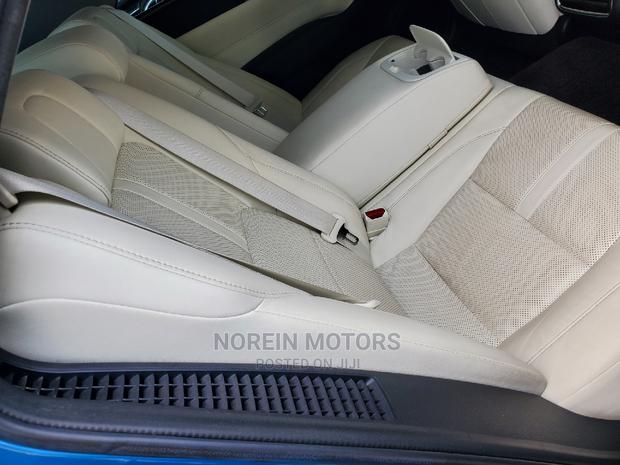 Blue Toyota Crown 2017 Limited Edition
