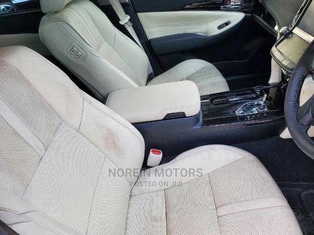 Blue Toyota Crown 2017 Limited Edition