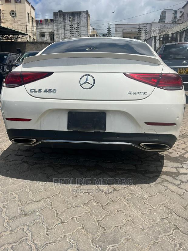 2018 White Mercedes-Benz CLS - Elegant Sedan