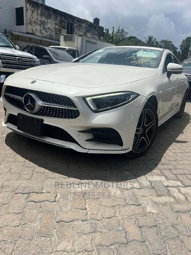 2018 White Mercedes-Benz CLS - Elegant Sedan