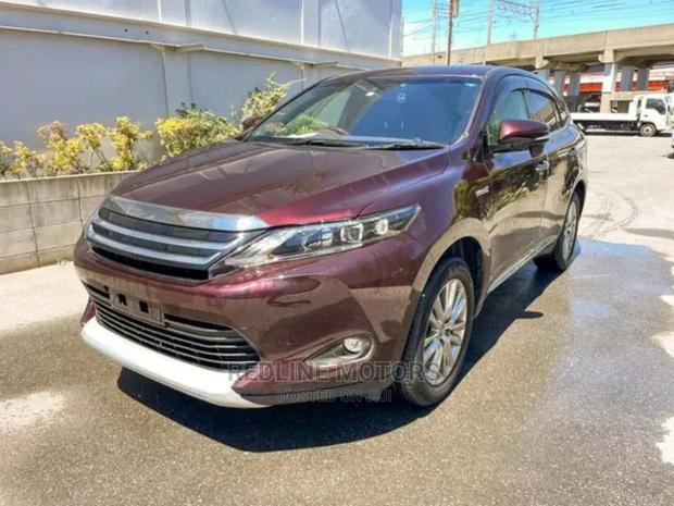 2016 4WD Toyota Harrier Brown 2.5 Hybrid