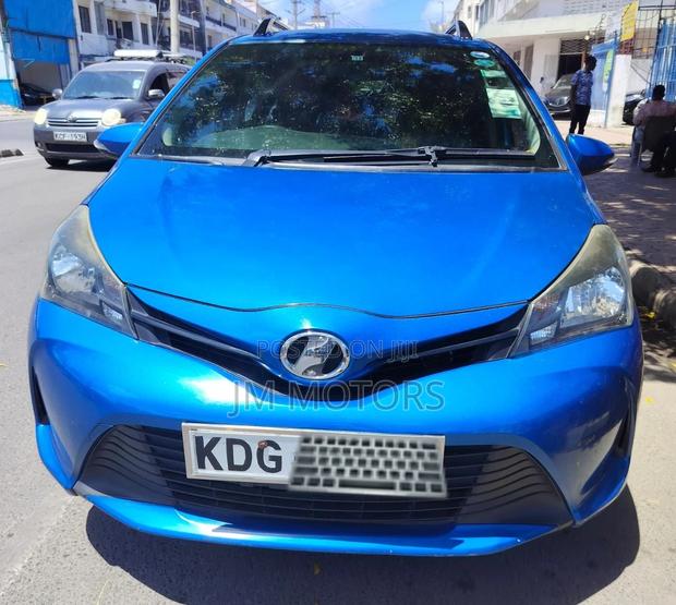 2015 Toyota Vitz in Blue - Compact, Efficient, and Fun to Drive!