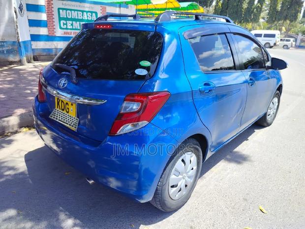 2015 Toyota Vitz in Blue - Compact, Efficient, and Fun to Drive!